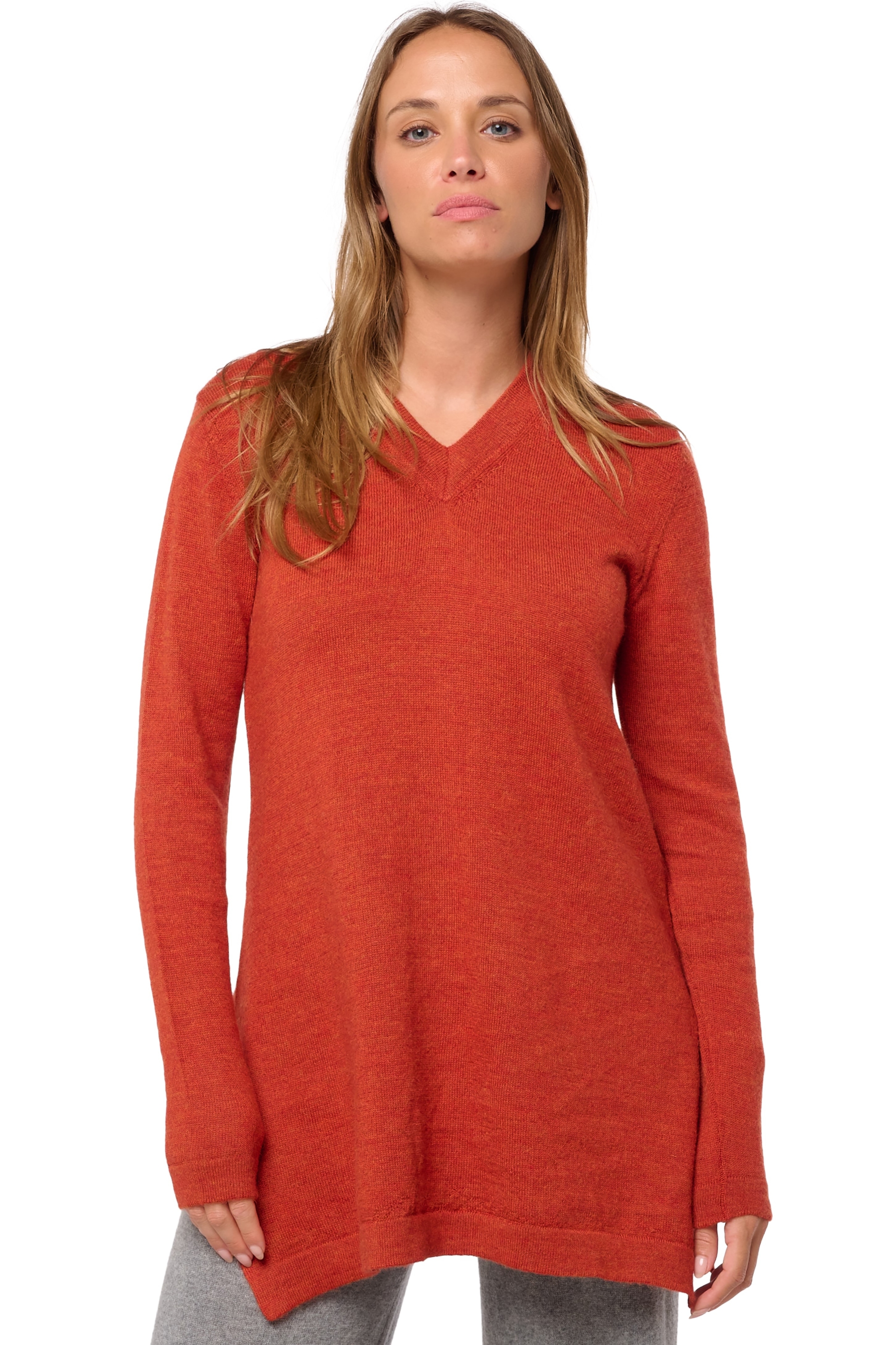 Baby Alpaca cashmere donna sydney pumpkin 3xl